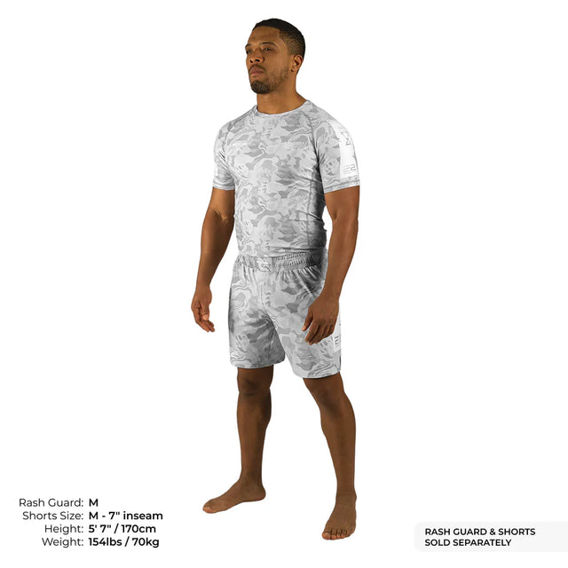 Camo MMA Training and BJJ Shorts