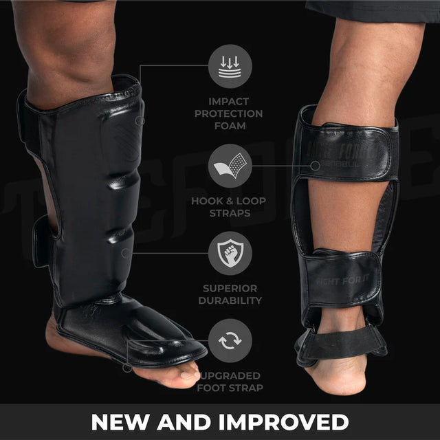 Battle Forged Kickboxing Shin Guards