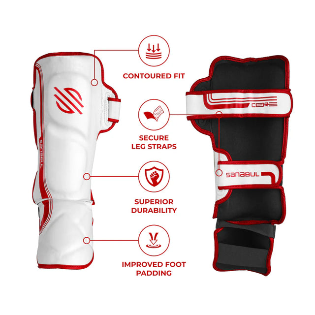 CORE Series Hook & Loop Shin Guards