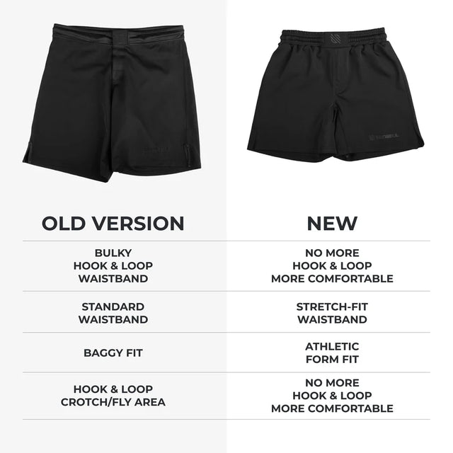 Essential MMA Shorts NEW & IMPROVED