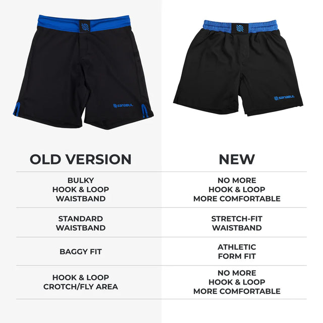 Essential MMA Shorts NEW & IMPROVED