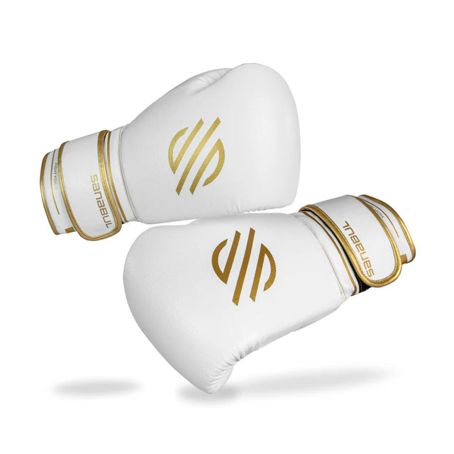 Gold Strike Hook & Loop Professional Boxing Gloves