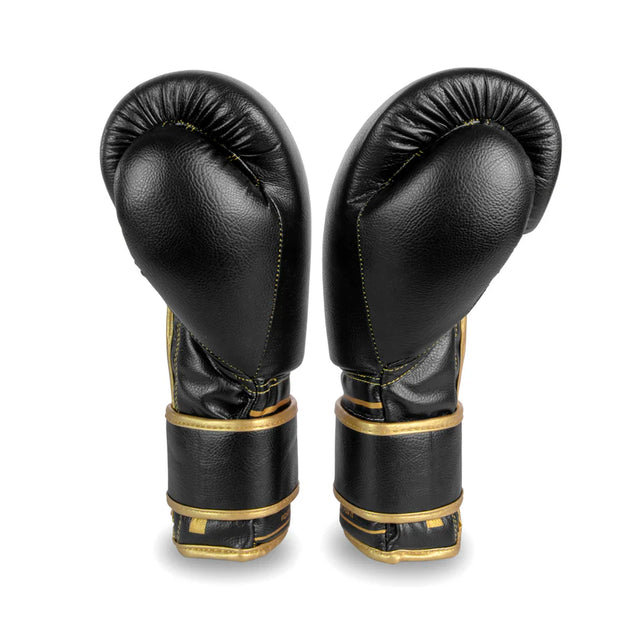 Gold Strike Hook & Loop Professional Boxing Gloves