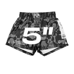 Black Camo (5in Inseam)