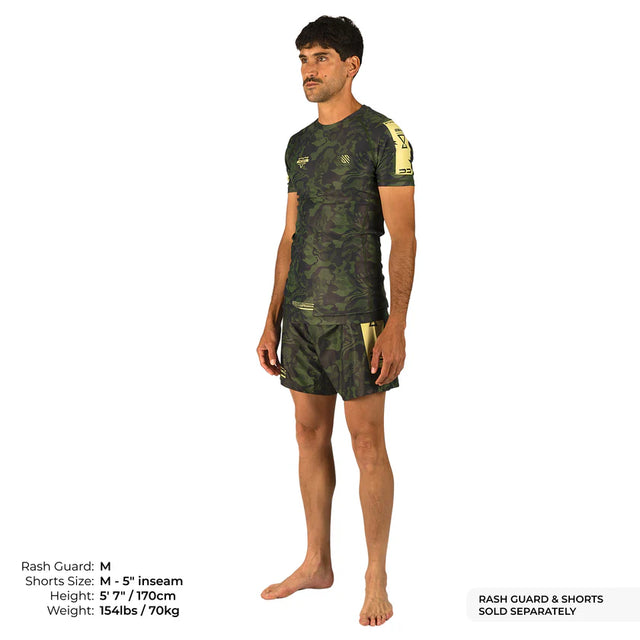 Camo Short Sleeve Rash Guard