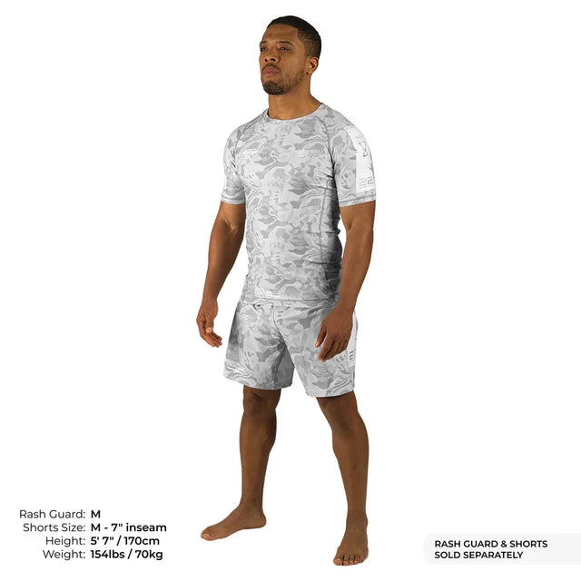 Camo Short Sleeve Rash Guard
