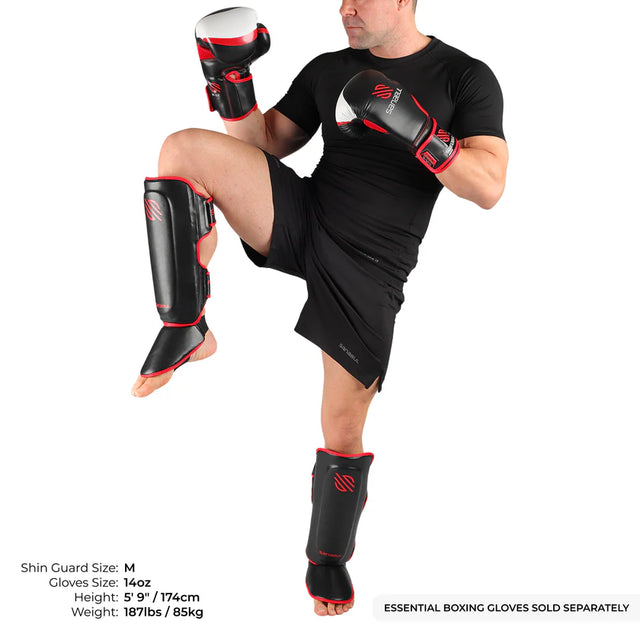 Essential Hook & Loop Shin Guards NEW & IMPROVED