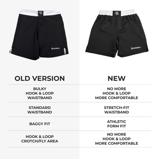 Essential MMA Shorts NEW & IMPROVED