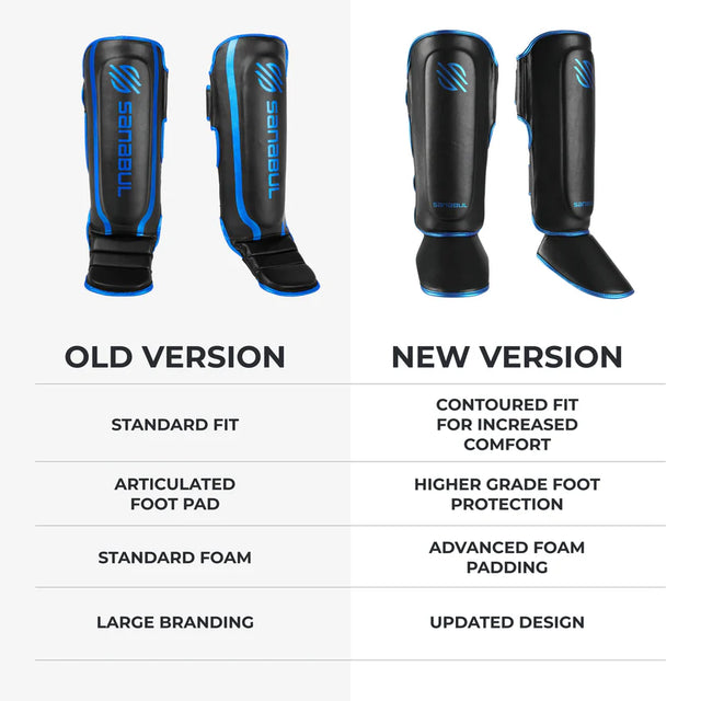 Essential Hook & Loop Shin Guards NEW & IMPROVED
