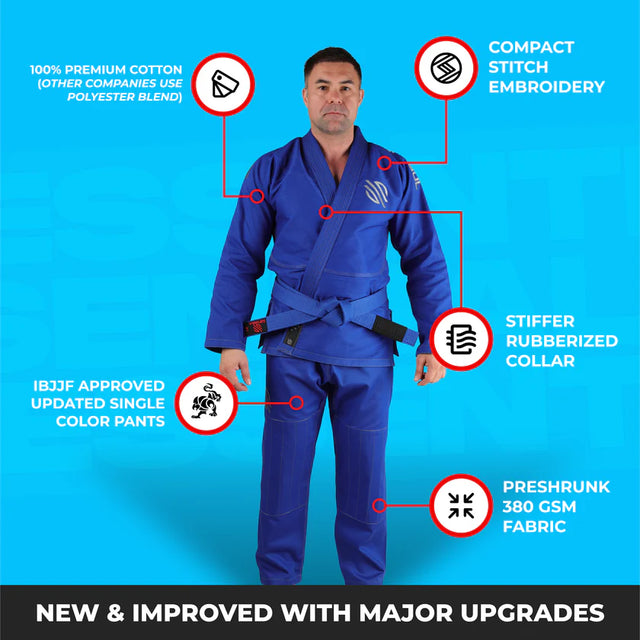 Essential Jiu Jitsu BJJ Gi NEW & IMPROVED