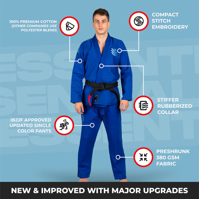 Essential Jiu Jitsu BJJ Gi NEW & IMPROVED