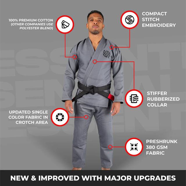 Essential Jiu Jitsu BJJ Gi NEW & IMPROVED