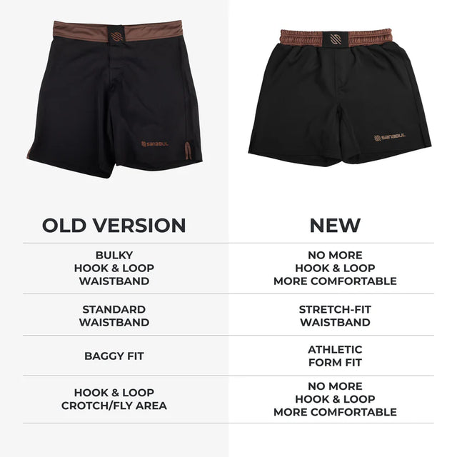 Essential MMA Shorts NEW & IMPROVED
