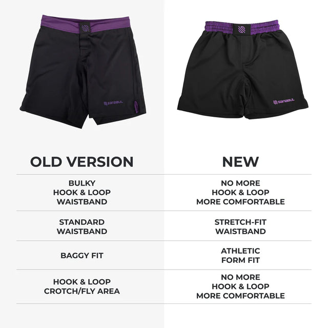 Essential MMA Shorts NEW & IMPROVED