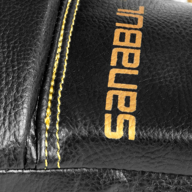 Gold Strike Professional Lace Up Boxing Gloves