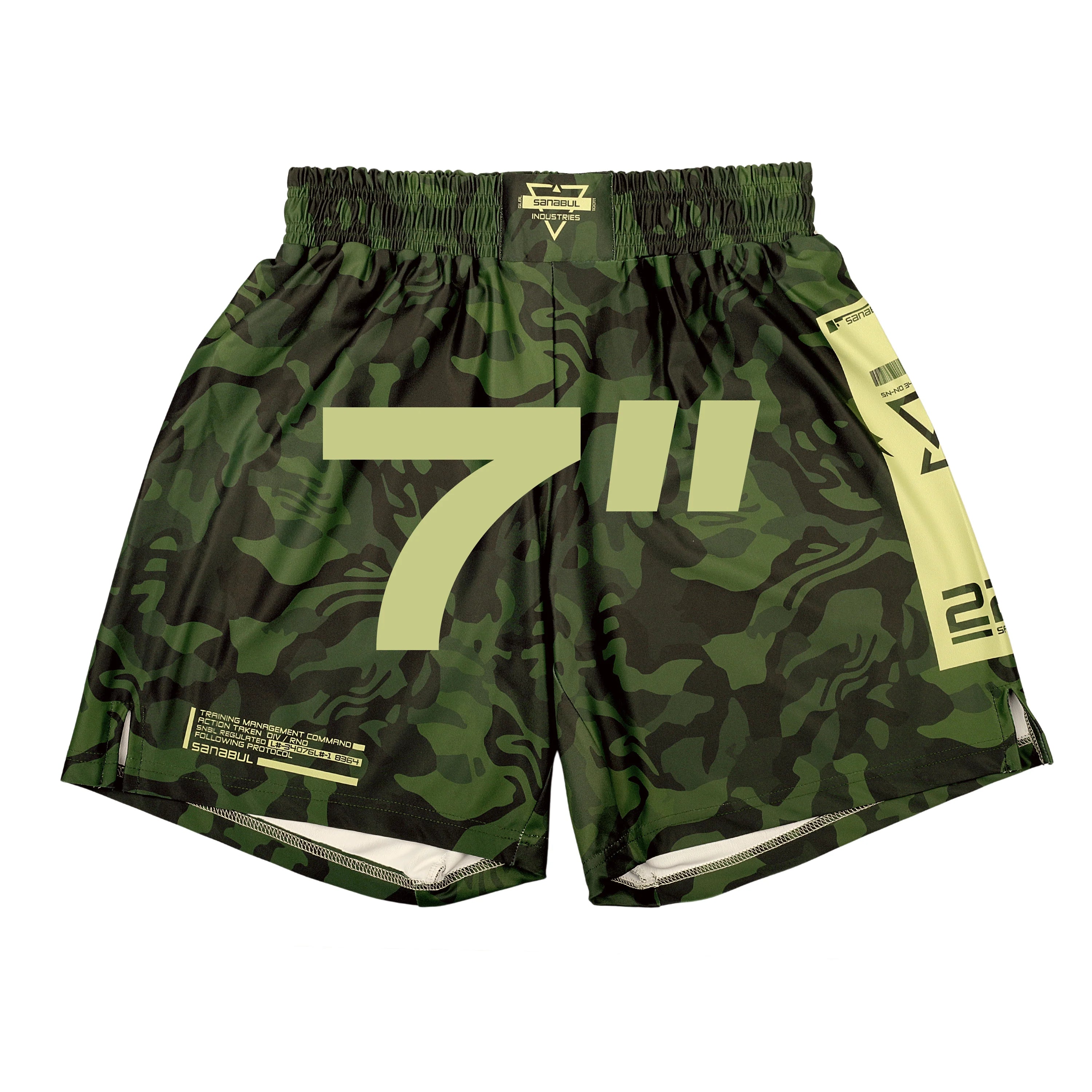 Green Camo (7in Inseam)
