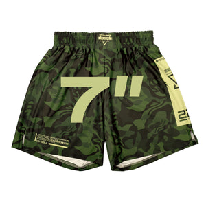 Green Camo (7in Inseam)