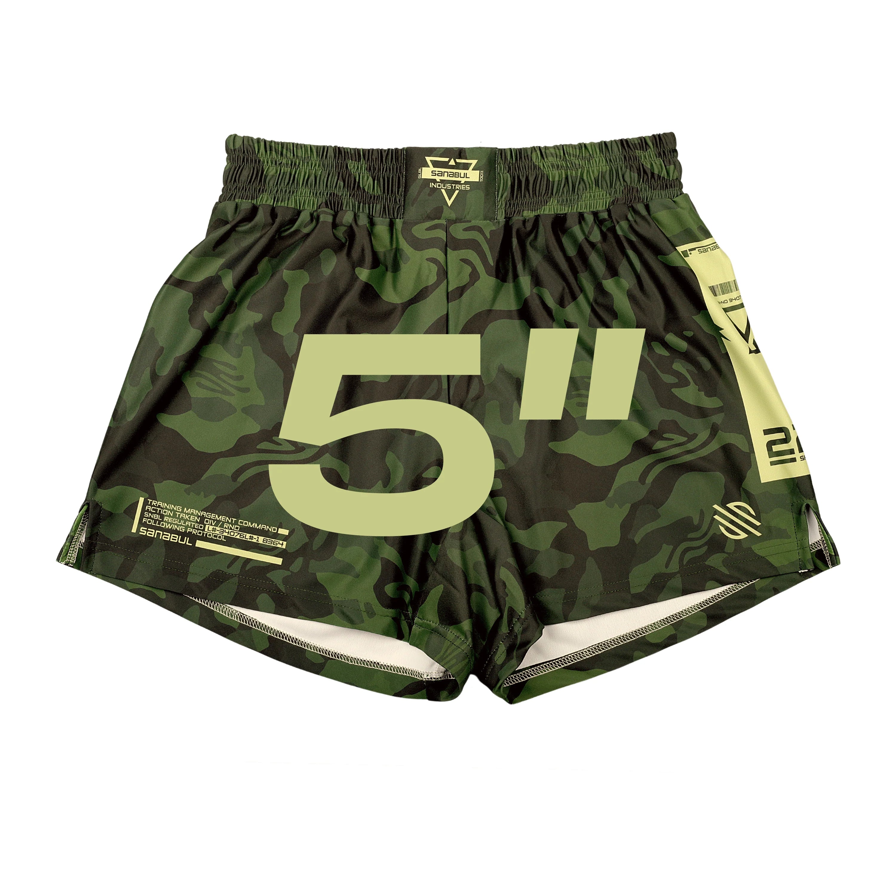 Green Camo (5in Inseam)