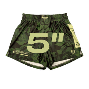 Green Camo (5in Inseam)