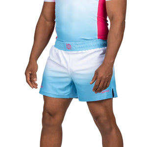 White/Pink/Blue ( 5in inseam )