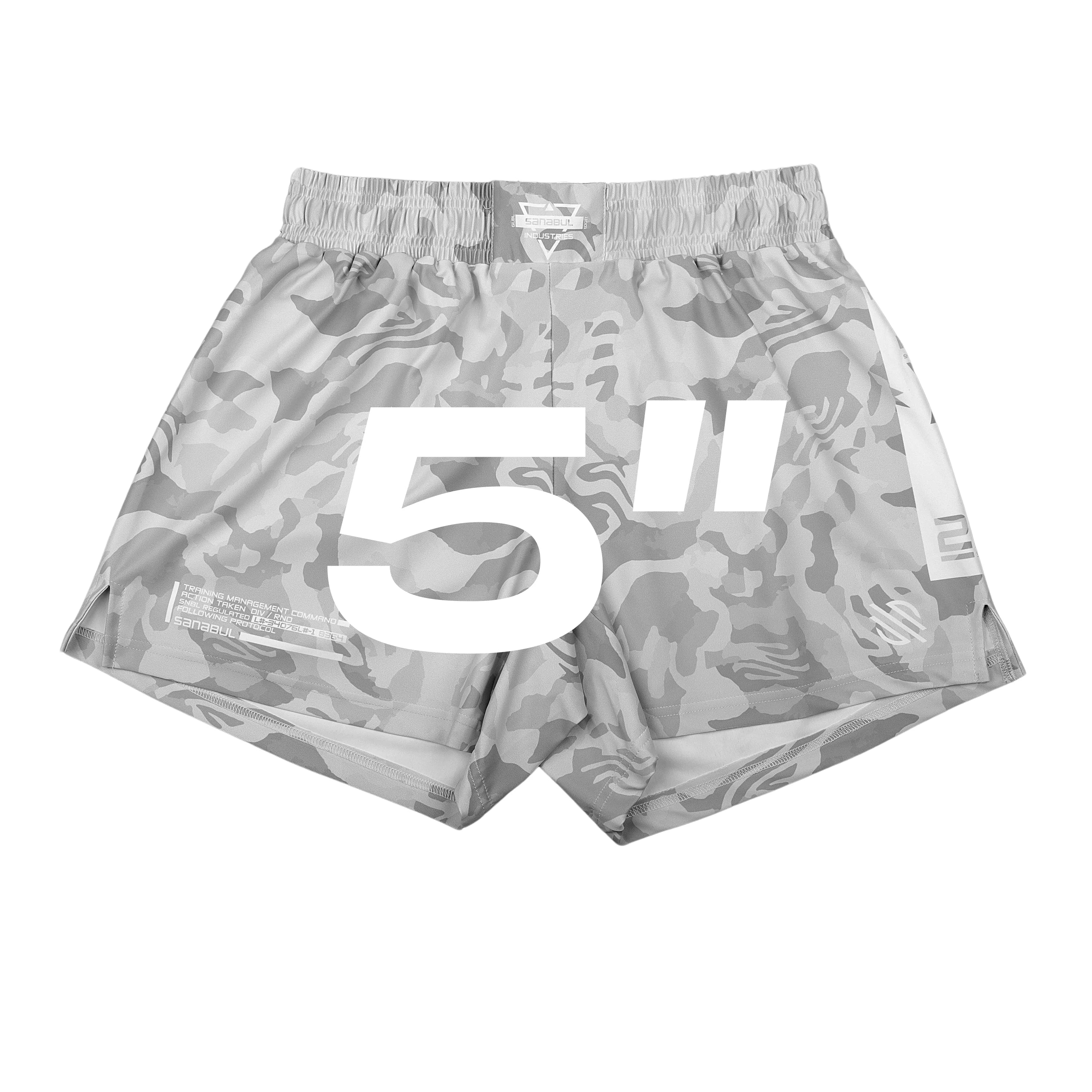 White Camo (5in Inseam)